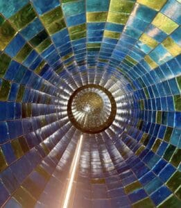 Inside of Glasgow's Wellspring St Mungo's Well